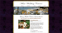 Desktop Screenshot of mauiweddingcaterer.com